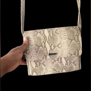 Liz Claiborne snake print shoulder bag
